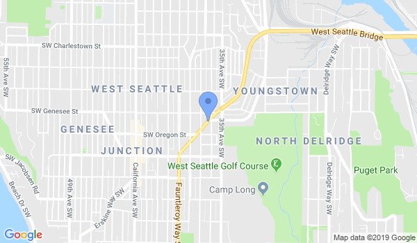 Aikido of West Seattle location Map
