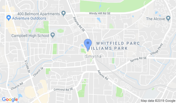 Aikido of Atlanta location Map