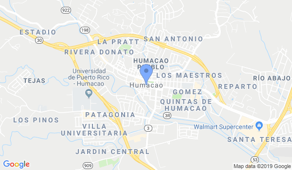 Aikido Dojo Del Este location Map