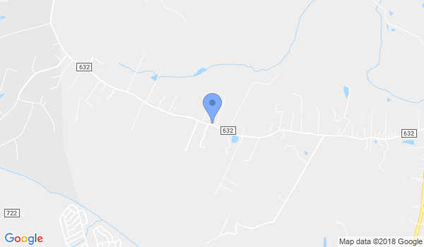 Aikido in Fredericksburg location Map