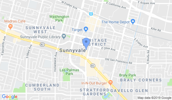 Aikido Kokikai Silicon Valley location Map