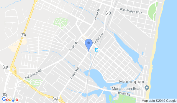 Aikido Center of Manasquan location Map