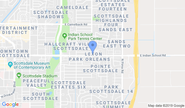 Aikido of Scottsdale location Map