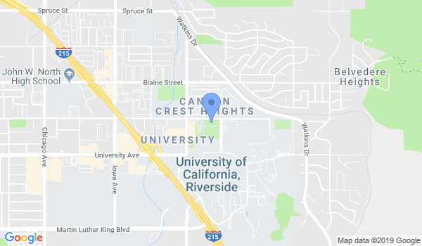 Aikikai UC Riverside location Map