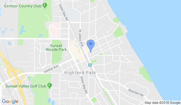 Airwolf Martial Arts Academy location Map
