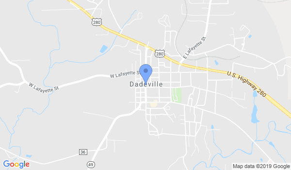 Alabama Karate Association location Map