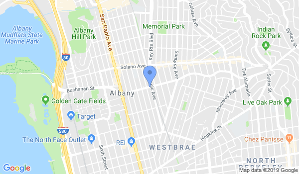 Albany Karate for Kids location Map