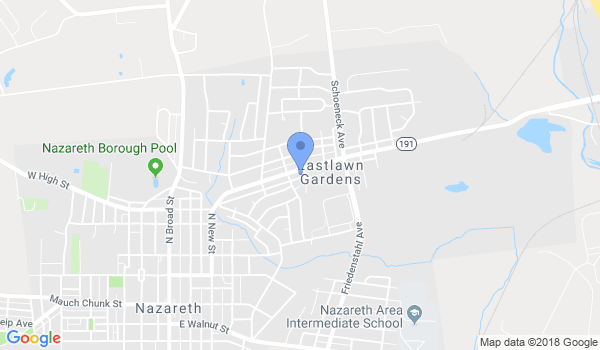 Alick Smith's Nazareth Karate location Map