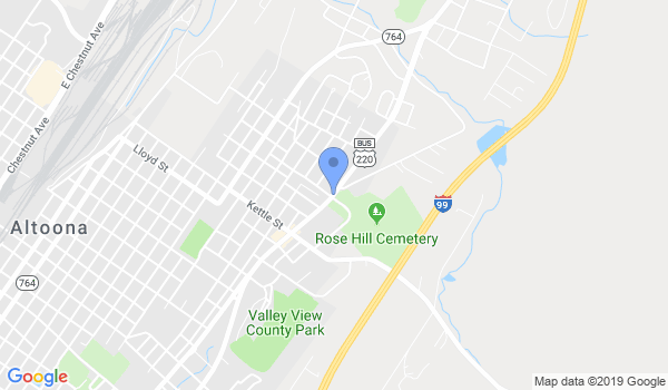Allegheny Aikikai Aikido and Joseki Judo and Ju-Jitsu location Map