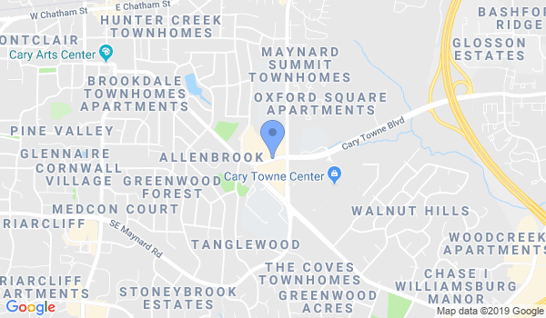 Allen's Taekwondo Ctr location Map