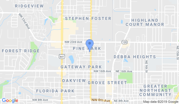 Allied Capoeira League Gainesville location Map