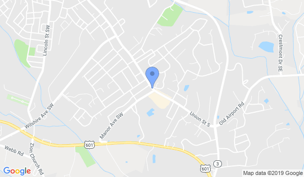 Allison American Karate Acad location Map
