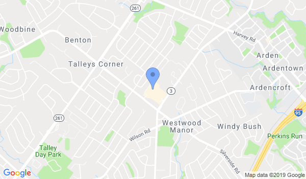 American Karate Studio location Map