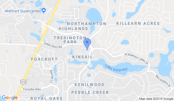 American Karate Studios location Map