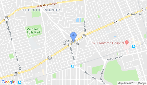 American Olympic Karate Studio location Map