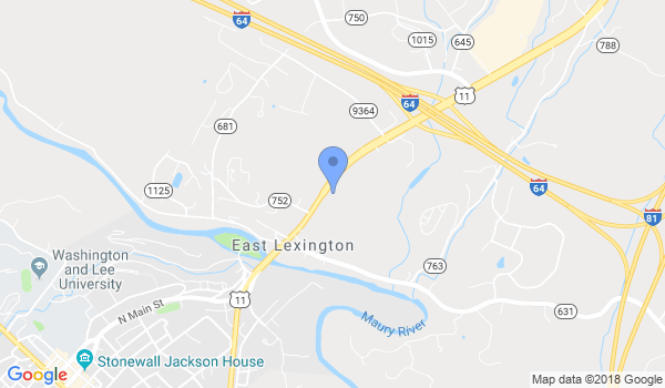 American Freestyle Karate Lexington location Map