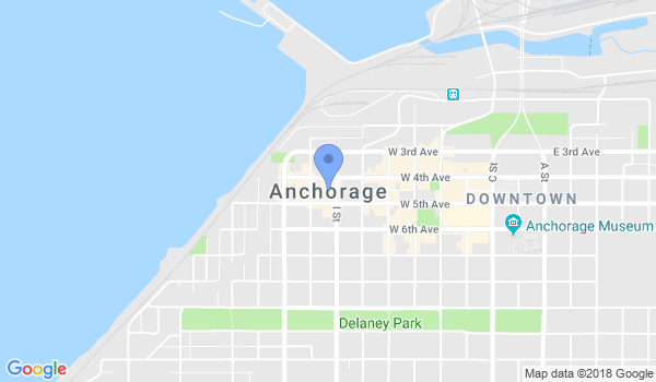 Anchorage Wing Tsun Kung Fu location Map