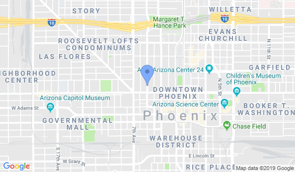 Arizona Aikido location Map