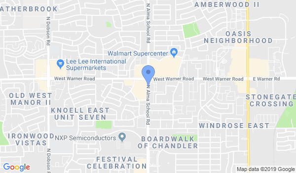 Arizona Wado Karate and Martial Arts Center location Map
