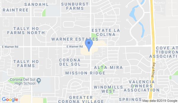 Arizona Jiu Jitsu Academy location Map
