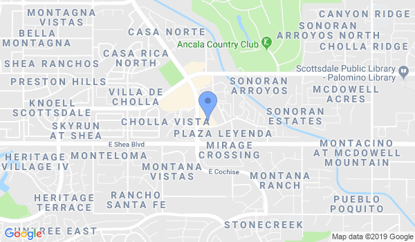 Arizona KI Society-Aikido location Map