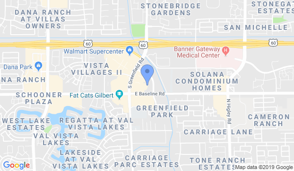 Arizona's Best Karate location Map