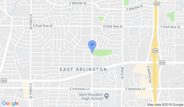 Arlington Aikido location Map