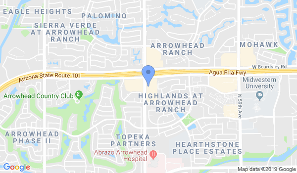 Arrowhead Martial Arts Academy location Map
