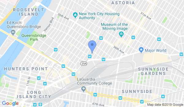 Astoria Oyama Karate location Map