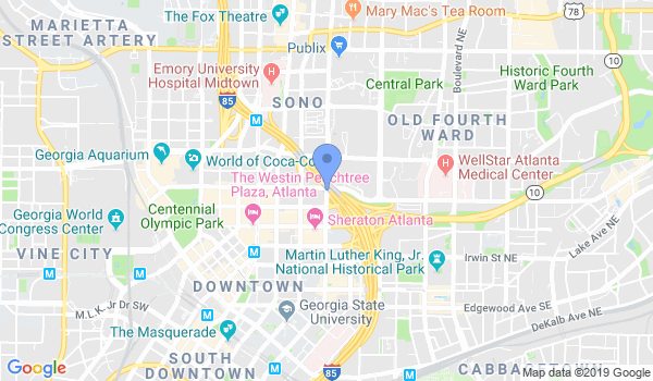 Atlanta Judo Academy location Map