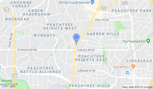 Atlanta Family Karate, LLC location Map