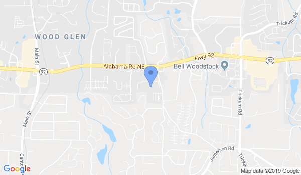 Atlanta Martial Arts Center location Map