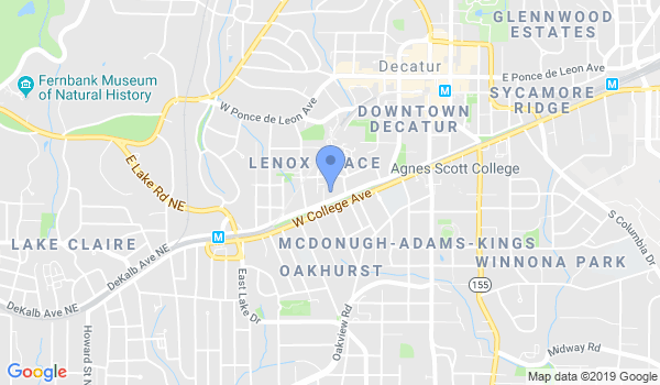 Atlanta's United Taekwondo location Map