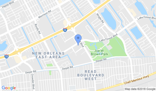 BLUE LION Karate Academy location Map