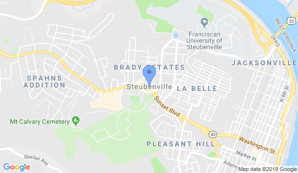 Bando Club of Steubenville location Map