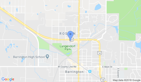Barrington Martial Arts location Map
