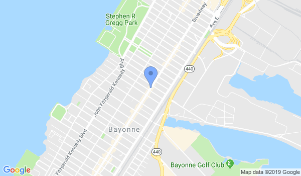 Bayonne Boxing location Map