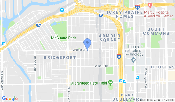 Bei Dou Kung Fu Chicago location Map