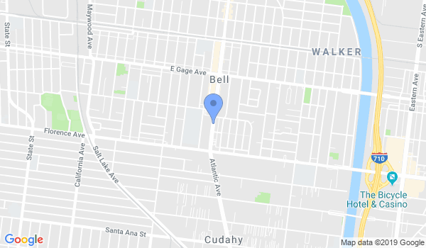 Bell Karate Classes location Map