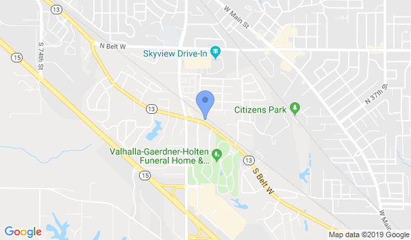 Belleville Judo Club location Map