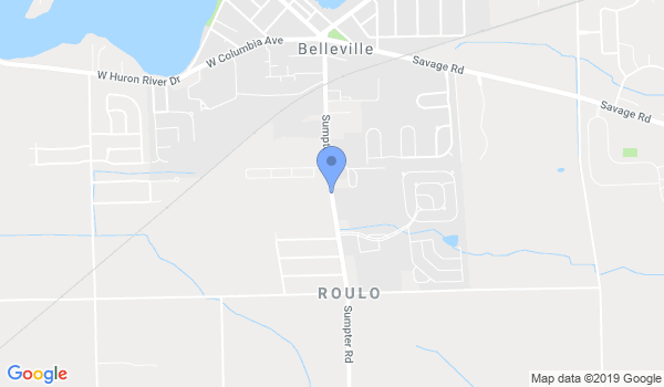 Belleville Martial Arts Institute location Map