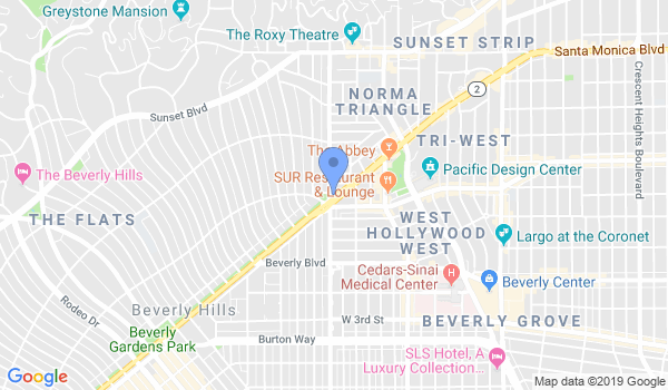 Beverly Hills Karate Academy location Map