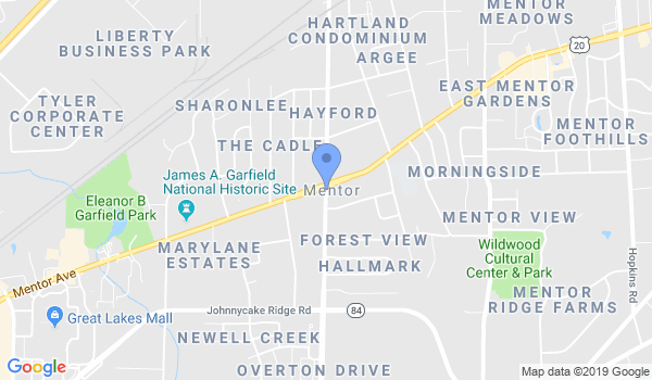 Bill Dicarlo's Karate Studio location Map