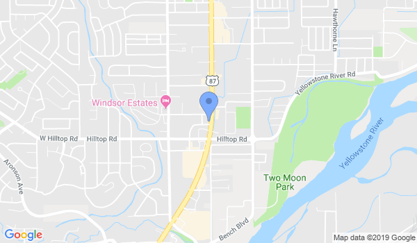 Billings Traditional Martial Arts location Map