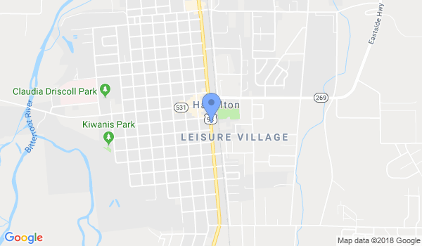 Bitterroot MMA location Map