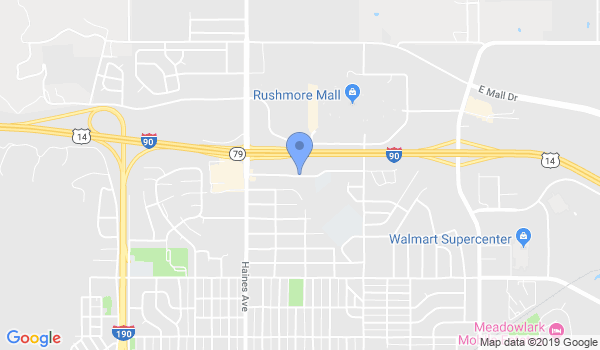 Black Hills Judo & Jujitsu location Map