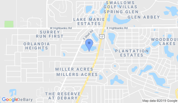 Black Lightning Martial Arts location Map