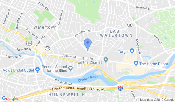 Boston Brazilian Jiu-Jitsu location Map