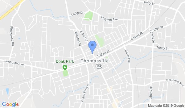 Boyles Karate Dojo location Map