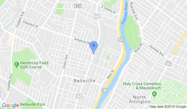 Brick City Judo Club location Map